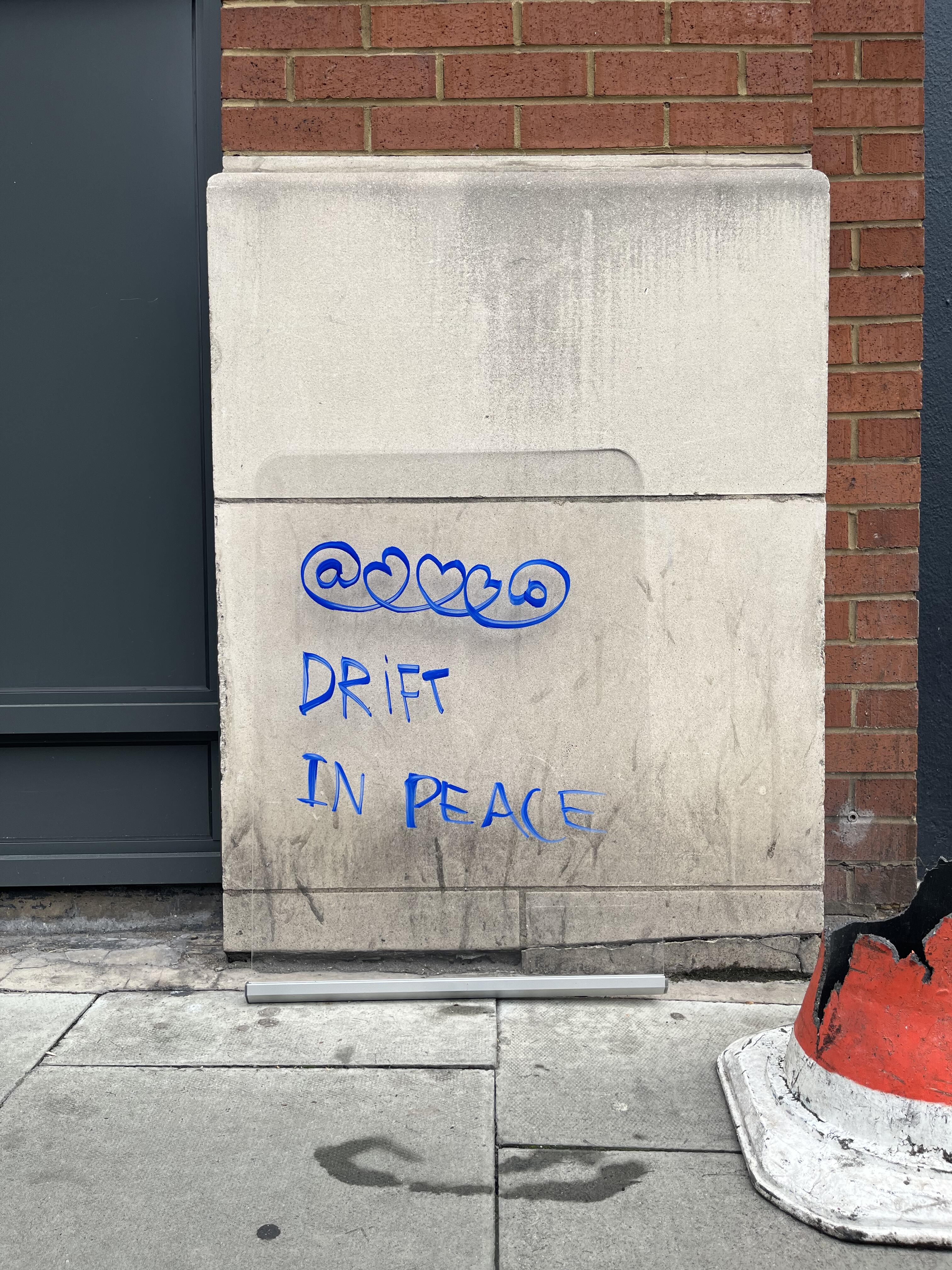 Blue Calm with Cone fragment